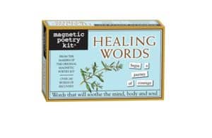 100 Gifts for Writers - Healing Magnetic Poetry Kit