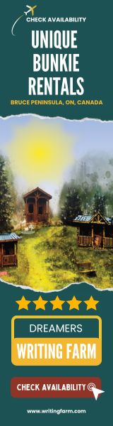 Dreamers Writing Farm Skyscraper Advertisement