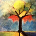 Tree Charcoal Drawing by Kat McNichol
